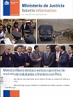 Boletín informativo. Ministerio de Justicia viñeta