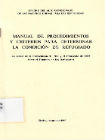 Manual de procedimientos y criterios para determinar la condición de refugiado viñeta