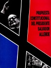 Propuesta constitucional del presidente Salvador Allende viñeta
