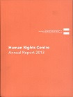Human rights centre : annual report 2013 viñeta