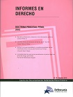 Informes en derecho : Derecho procesal penal 2015 viñeta